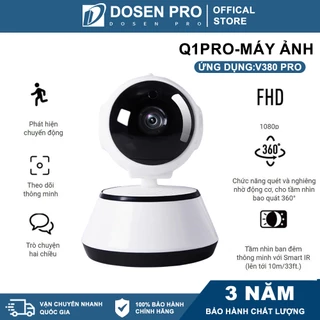 DOSEN PRO V380 Q1 camera wifi 360 độ giám sát trong nhà ip 1080P Không Dây an ninh gia đ ình với Tự