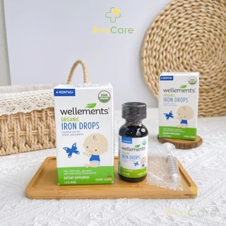 Sắt nước hữu cơ Wellements dành cho bé