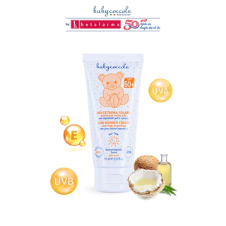 Kem chống nắng cho bé từ 0m+ Babycocole spf50+