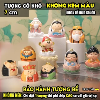 Tượng tô màu, THẦN THOẠI TÂY DU, SIZE M, tô tượng thạch cao (Không kèm màu), luyện vẽ, tượng trắng decor