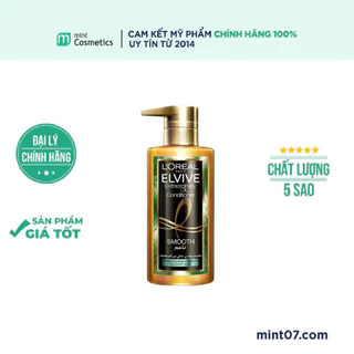 Dầu Xả LOreal Extraordinary Oil Shampoo Sublime Sleek 440ml