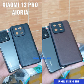 [Xiaomi Mi 13 Pro] Ốp lưng da chống sốc,chống va đập AIORIA