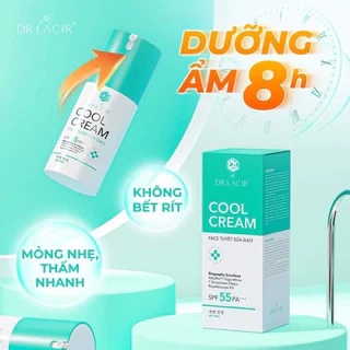 kem dưỡng da chông nắng cool cream dr lacir 50gr.