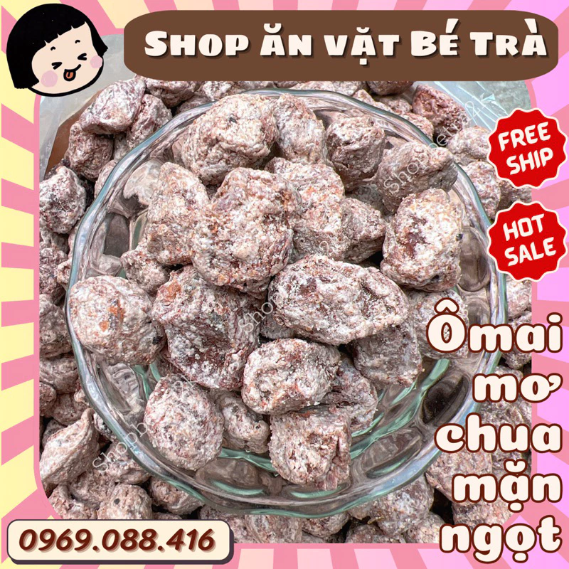 Ô mai mơ chua mặn ngọt |500gr|