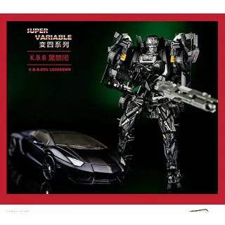 đồ chơi Robot biến hình LOCKDOWN kbb transformers 4