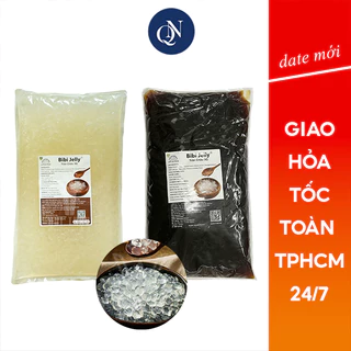 Thạch Trân Châu 3Q Jelly ( Trân Châu) Trắng/ Đen hiệu BiBi gói 2kg