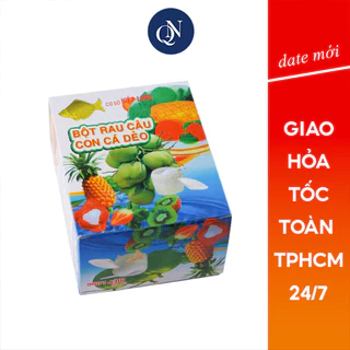 Bột rau câu con cá dẻo Hiệp Long (hộp 12 gói)