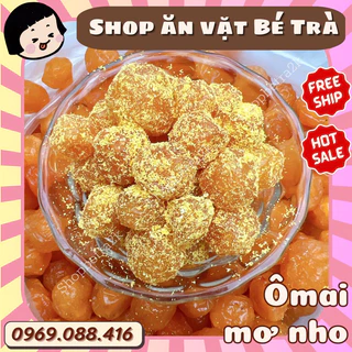 Ô mai mơ nho gừng sấy dẻo |500gr|