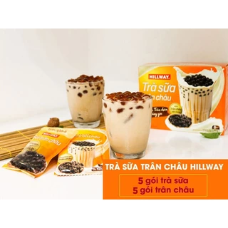 {Date 4/2025} Trà sữa trân châu Hillway chuẩn vị thơm ngon. Hộp 10 gói 260g