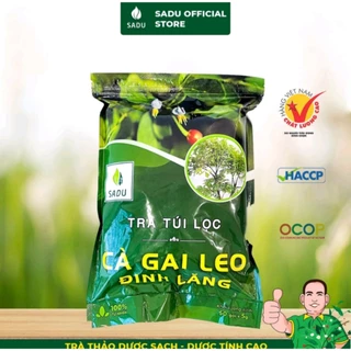 Cà gai leo ĐINH LĂNG Sadu 250G mát gan, an thần , ngủ ngon