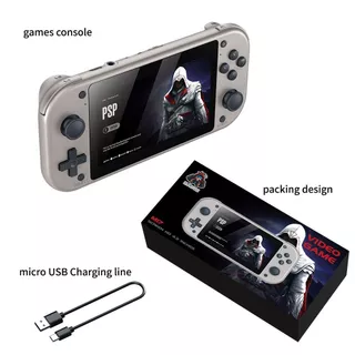 Máy chơi game M17 giá rẻ màn hình lớn, hỗ trợ nhiều hệ máy game từ psp ps1 nes snes gba gbc tích hợp joystick tiện dụng