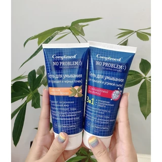 Gel rửa Mặt Compliment No Problem cho da nhờn mụn