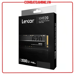 Ổ Cứng SSD Lexar NM620 256GB 512GB M.2 2280 PCIe Gen3x4 NVMe (3500MB/s-1300/2400/3000MB/s) Hàng Chính Hãng