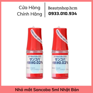 Nhỏ mắt Sancoba Santen 5ml Nhật Bản