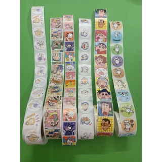 sticker 1k - bán lẻ 100 miếng dán sticker doremon, doraemon đẹp