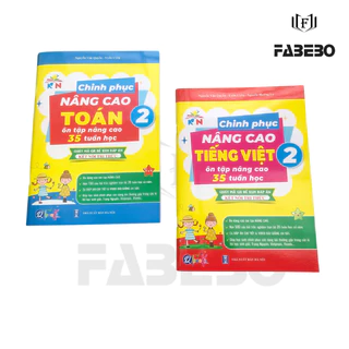 Sách - Combo Chinh Phục Nâng Cao Toán Và Tiếng Việt Lớp 2 (Bộ 2 Cuốn) - Kết nối tri thức và cuộc sống