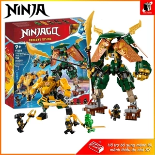 [New set] Đồ chơi lắp ráp Ninjago Dragon Rising Team Mech kết hợp của Lloyd và Arin 11094 88084 71794