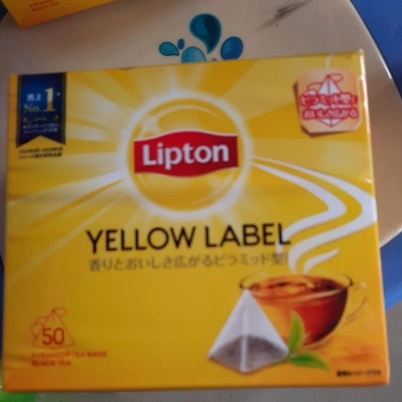 TRÀ LIPTON NHÃN VÀNG HỌP 50 GÓI