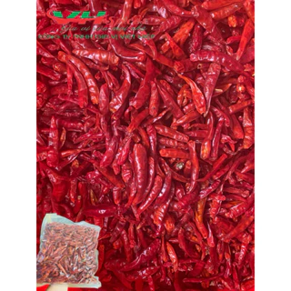 Ớt Trái Không Cuốn Chỉ Thiên Khô Túi 1Kg(Dried Chili Pepper) Việt Hiệp
