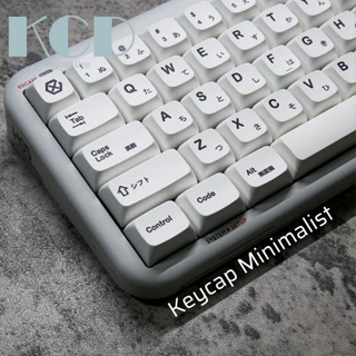 Keycap XDA cao 9.5mm, chủ đề Minimalist, chất liệu PBT dày 1.5mm