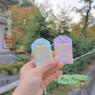 Hàng Nhật Omamori May Mắn - Kim Gác Tự, Kyoto, Nhật Bản - hàng thật - quà tặng ý nghĩa