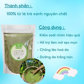 Bột Trà Xanh PL Cosmetic 100g (10 gói)