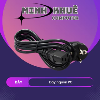 Dây cáp nguồn PC máy tính, nồi cơm,.... 1M5 loại tốt sợi to