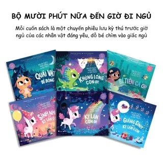 Sách - Mười phút nữa đến giờ đi ngủ - Truyện đọc trước giờ đi ngủ - Crabit Kidbooks