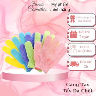 Găng tay tắm Scrubber Glove Features tẩy tế bào chết nội địa trung (ngẫu nhiên)