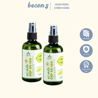 Xịt Muỗi Diệp An Nhi (120ml)  Dùng Đuổi Muỗi Và Côn Trùng, Làm Dịu Vết Muỗi Đốt, An Toàn Cho Trẻ Từ 3 Tháng Tuổi becon.s