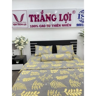 Drap cotton 100% , ga trải giường cao cấp chuẩn LOGO CTY mẫu A5