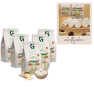 Combo 5 gói Bánh snack ăn dặm hữu cơ cho bé GUfoods (mỗi gói 40g) - Thành phần organic, Không gia vị, Dễ Ăn, Dễ tiêu hoá