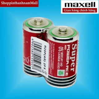 Pin Đại Maxell R20P Super Power Siêu Bền Vỉ 2 Viên Chính Hãng