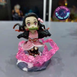 Mô hình Nezuko chibi Kimetsu no Yaiba -  Mô hình Nezuko Mini 10Cm - Hàng Cao Cấp Nét và rẻ