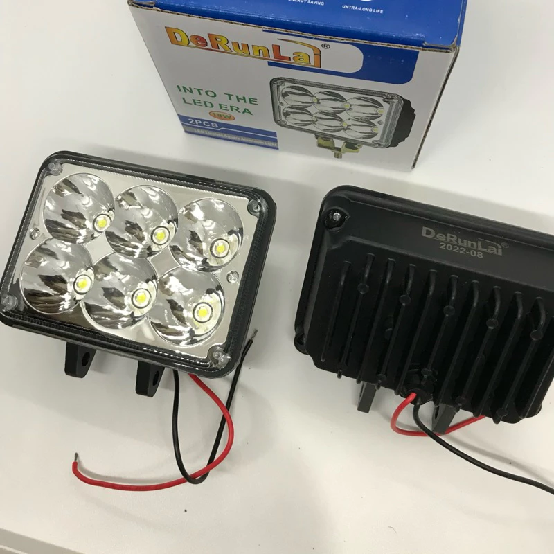 Led trợ sáng 6 bóng Derunlai [ Chính Hãng ]