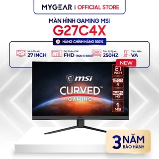 Màn hình Gaming MSI G27C4X 27" FHD VA 250Hz Chính hãng - Bảo hành 36 tháng