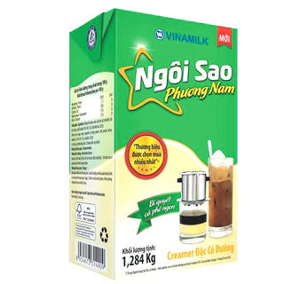 Sữa đặc ngôi sao Phương Nam hộp giấy