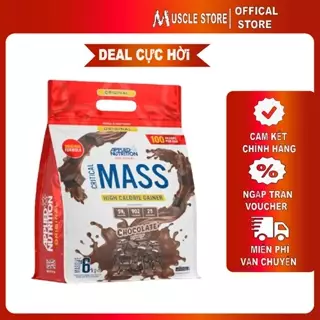 Critical Mass Gainer 6KG | Sữa Bột Dinh Dưỡng Hỗ Trợ Tăng Cơ | Applied Nutrition | Nhập Khẩu UK