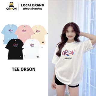 Áo thun Local Brand Orson Studio - Tee ORSON Áo Form Rộng Tay Lỡ Dành Cho Nam Nữ, Thoáng Mát ,Co Dãn