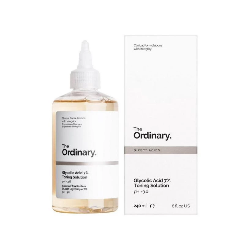 Toner Tẩy Da Chết Làm Sạch Da The Ordinary Glycolic Acid 7% Toning Solution 240ML.