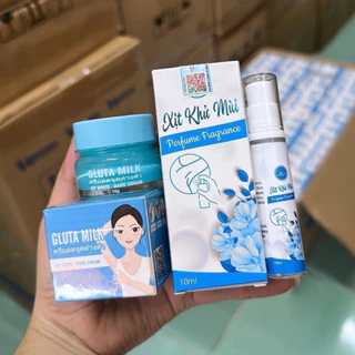 [Chính Hãng] Kem Thâm Nách Gluta Milk Thái Lan (MUA 1 TẶNG 1) Kem khử thâm nách thâm mông