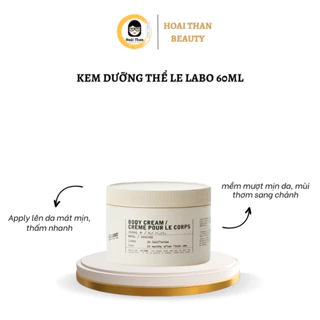 Dưỡng Thể Body Le Labo hương gỗ 60ml