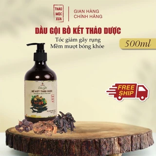 Dầu Gội Bồ Kết Thảo Dược 500ml Giảm Rụng ( 1 CHAI)