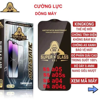 Kính cường lực Samsung a05 / a05s / a04 / a04s (ô41) super kingkong full màn / miếng dán