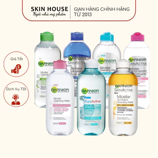 Nước Tẩy Trang Garnier Skin Active Biphase Micellaire Tout En 1 400ml