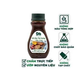 Sốt ướp thịt nướng mật ong Dh Foods gia vị chấm ướp thịt nướng, các món chiên xào lọ 200gr