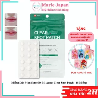Miếng Dán Mụn Some By Mi Acnes Clear Spot Patch - 18 miếng