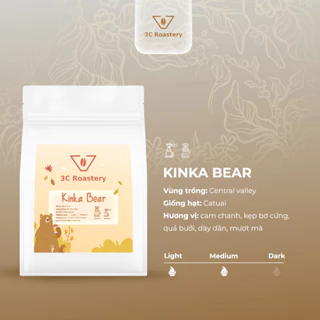 Cà phê nhập khẩu 100% Arabica Costa Rica Kinka - 3C Roastery khối lượng 200g