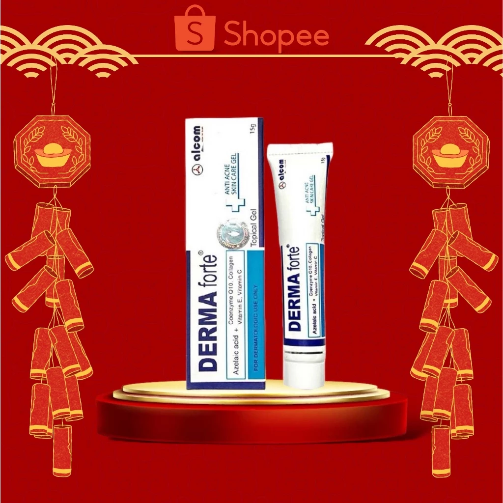 Derma Forte Giảm Mụn, Thâm Mụn, Dưỡng trắng mịn da 15g