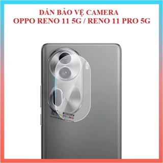 Dán bảo vệ camera Oppo Reno 11 Reno 11 Pro Reno 11F Reno 6 Z Reno 7 Z nano siêu bền trong suốt, chống trầy xước bụi bẩn